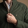 Campera Teflon Matelasse con Polar Hombre Verde