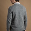 Suéter Masculino Lã Merino 5122 Gris Médio