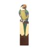 Maqueson Marchetaria - Marca Pagina Arara Verde