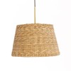 Taboa Cupula Luminaria Pendente 45X45X30 - Natural
