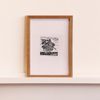 Ze Lourenco A4 - Obaluae Xilogravura + Moldura
