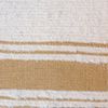 Felpudo Tapete Listras Grandes 200x150 - Natural / Mostarda