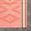 Ouros Tapete 70X47 Laranja/Bege