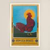 E Arado 43x63cm - Bom Dia Brasil Gravura + Tubo