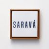 Saravá - Azulejo Decorativo + Moldura