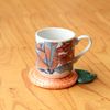 Fibras do Sertão - Laranja Porta Copo c/4