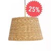 Taboa Cupula Luminaria Pendente 45X45X30 - Natural