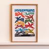 Pablo Borges M - Revoada Xilogravura + Moldura