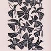 Bacaro P - Passarinhos Preto Xilogravura + Moldura