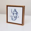 Sereia - Azulejo Decorativo + Moldura