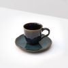 Noronha Xicara De Cafe 100Ml Com Pires - Azul
