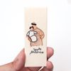 Desfiadeiras Marca Página Bordado  - Santos