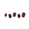 Unhas Autoadesivas Curta Mahogany Red - Absolute New York x InstaBeauty