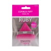 Esponja Puff para Pó Triangular Rosa - Ruby Kisses