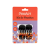 Kit de Piranhas de Cabelo Média Sortidas 4 unidades - ProArt