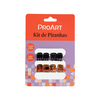 Kit de Mini Piranhas de Cabelo Sortido 8 unidades - ProArt