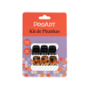 Kit de Piranhas de Cabelo 6 unidades Pequenas Sortido - ProArt