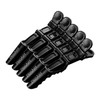 Clips Crocodilo Preto para Cabelo 5 unidades - Proart