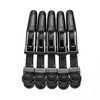 Clips Crocodilo Preto para Cabelo 5 unidades - Proart