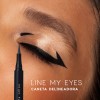 Caneta Delineadora Preta - Line My Eyes - Océane Edition