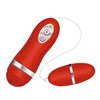 Vibrador Vibration Egg Vermelho - Intt Cosméticos