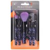 Kit com 5 Pincéis para Maquiagem KP5-35 Roxo - Macrilan