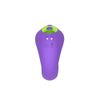 Vibrador Ponto G, Clitóris e Vagina Orgasmic Roxo/Verde - Intt Cosméticos