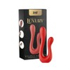 Vibrador Dupla Ponta Para Casais LGBTQIA+ Double Passion Vermelho Luxury - Intt Cosméticos