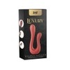 Vibrador Dupla Ponta Para Casais LGBTQIA+ Double Passion Vermelho Luxury - Intt Cosméticos