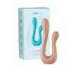 Vibrador Dupla Ponta Para Casais LGBTQIA+ Double Passion Nude - Intt Cosméticos