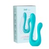 Vibrador Dupla Ponta Para Casais LGBTQIA+ Double Passion Azul - Intt Cosméticos