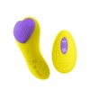 Vibrador de Calcinha Com Controle Pleasure Panty Amarelo - Intt Cosméticos