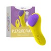 Vibrador de Calcinha Com Controle Pleasure Panty Amarelo - Intt Cosméticos