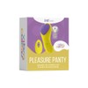 Vibrador de Calcinha Com Controle Pleasure Panty Amarelo - Intt Cosméticos