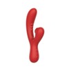 Vibrador de Ponto G e Estimulador Clitóris Oasis Vermelho Luxury - Intt Cosméticos