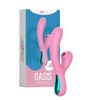 Vibrador de Ponto G e Estimulador Clitóris Oasis Rosa - Intt Cosméticos