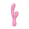 Vibrador de Ponto G e Estimulador Clitóris Oasis Rosa - Intt Cosméticos