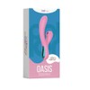 Vibrador de Ponto G e Estimulador Clitóris Oasis Rosa - Intt Cosméticos