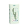 Vibrador de Ponto G e Estimulador Clitóris Oasis Nude - Intt Cosméticos