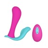 Vibrador Multifuncional Com Controle 10 modos Heaven Pink - Intt Cosméticos