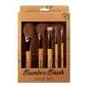 Kit de 5 Pincéis para Rosto Bamboo Brush - Klass Vough