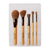 Kit de 5 Pincéis para Rosto Bamboo Brush - Klass Vough