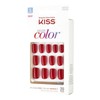 Unhas Postiças Kiss New York Salon Color Curta - New Girl