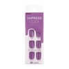 Unhas Postiças Color Curto Lilac Sky Impress - Kiss New York