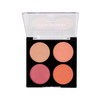 Paleta de Blush Cintilante - Rare Blush - RK by Kiss