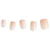 Unhas Postiças Autocolante Impress Nude - Kiss New York - Free Pass Coral