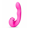 Vibrador e Sugador de Clitóris 3 em 1 Enjoy Love Delirium - Pink