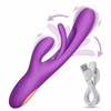 Vibrador 3 em 1 Ponto G Enjoy Love Harmony - Roxo