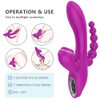 Vibrador Dupla Penetração Enjoy Love Crazy - Roxo