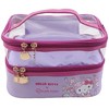 Necessaire Duplo Compartimento Hello Kitty - Klass Vough